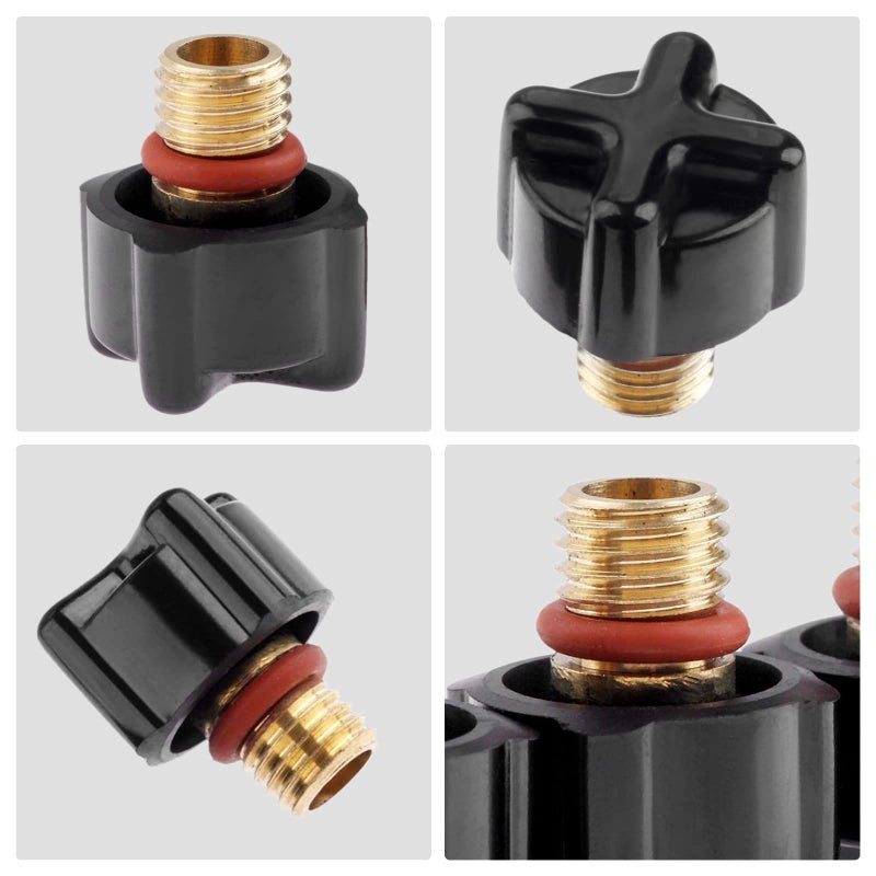 Mtsooning 5PCS 41V33 TIG Short Gasket Insulator Back Cap Consumables Replacement for TIG Welding Torch DB PTA WP 9 20 25 Series - Image 5